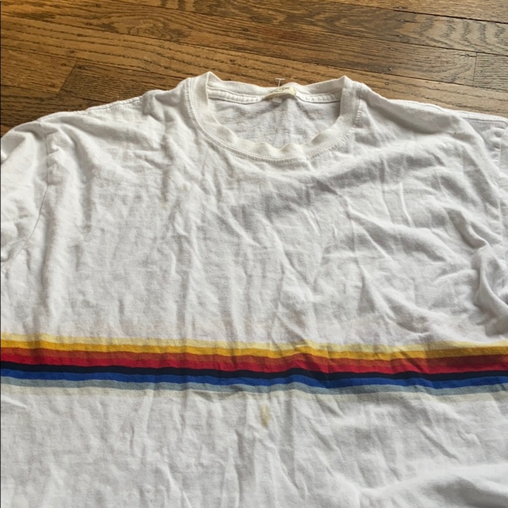 brandy melville rainbow T-shirt